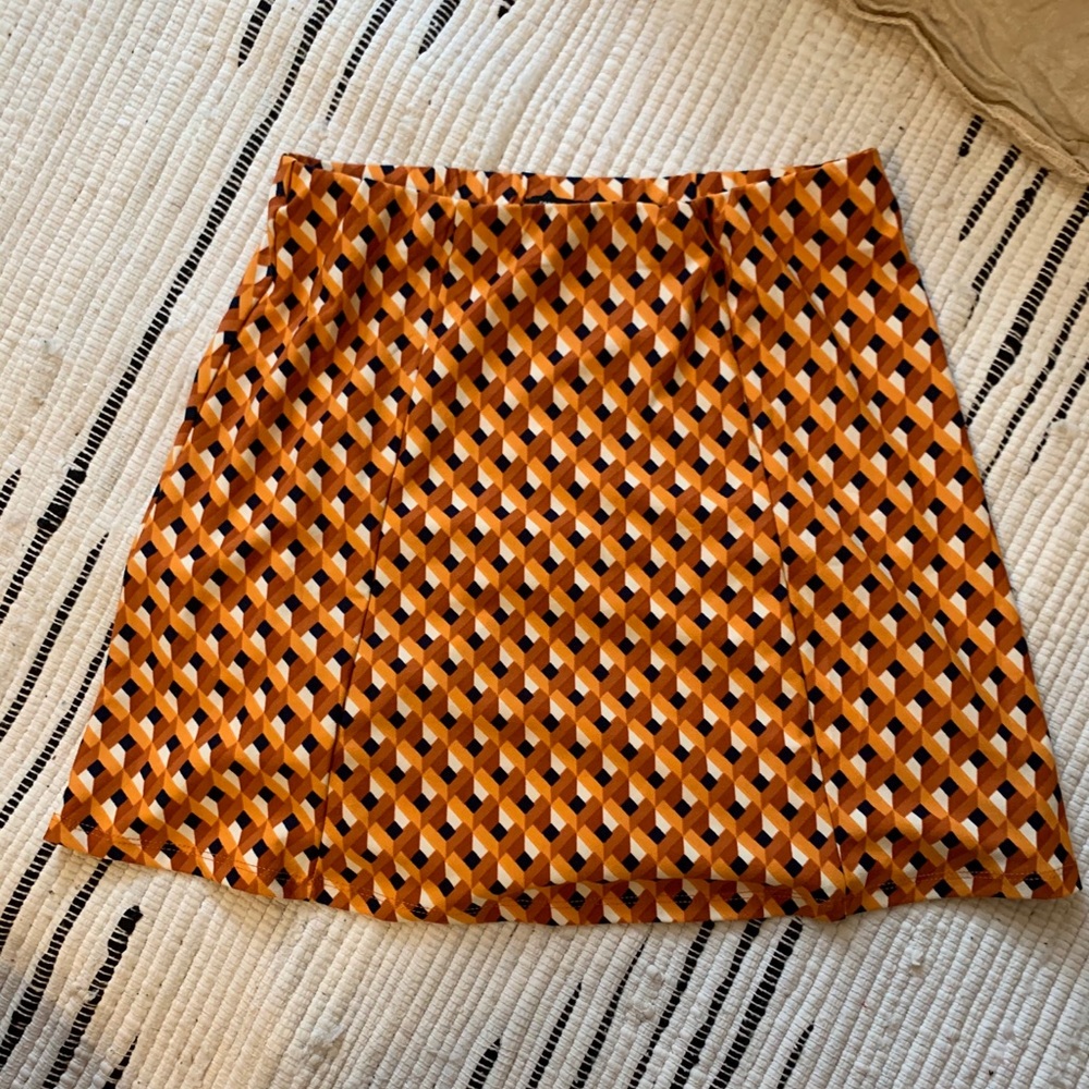 Forever 21 Geometric Skirt